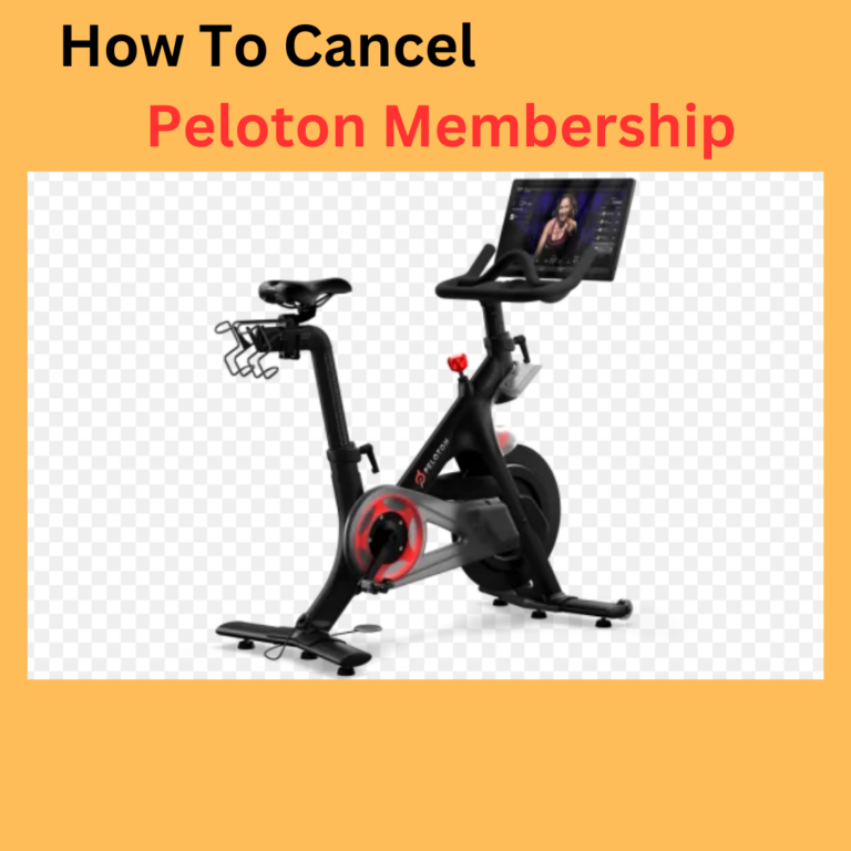 How To Cancel Peloton Membership.