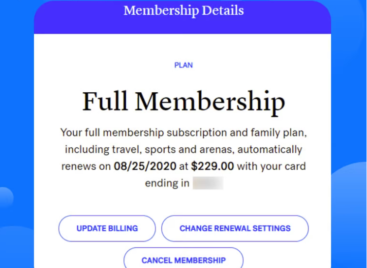 How to cancel Clear membership